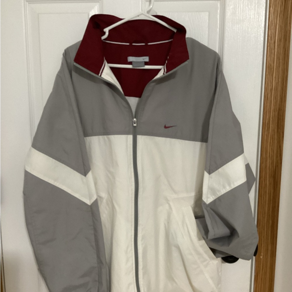 Mens Vintage NIKE spring track jacket Large